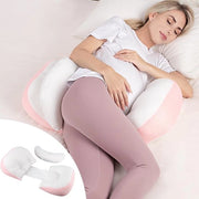 Cuscino per il sonno - Adattabile - Cuscino laterale - Cuscino corpo - Respirante - Portatile - Rosa - Cuscino per dormire