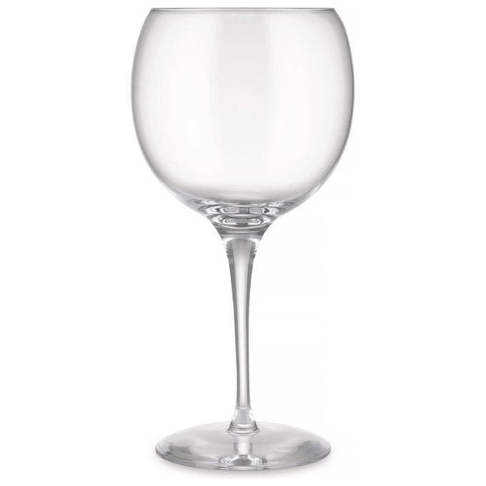 Alessi calici da vino rosso Mami XL, set 4 pezzi, vetro cristallino, 650 ml, design Stefano Giovannoni