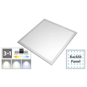 PANNELLO LED BACKLIT 40W 3800LM CCT 60X60 CM- 1,0 pz