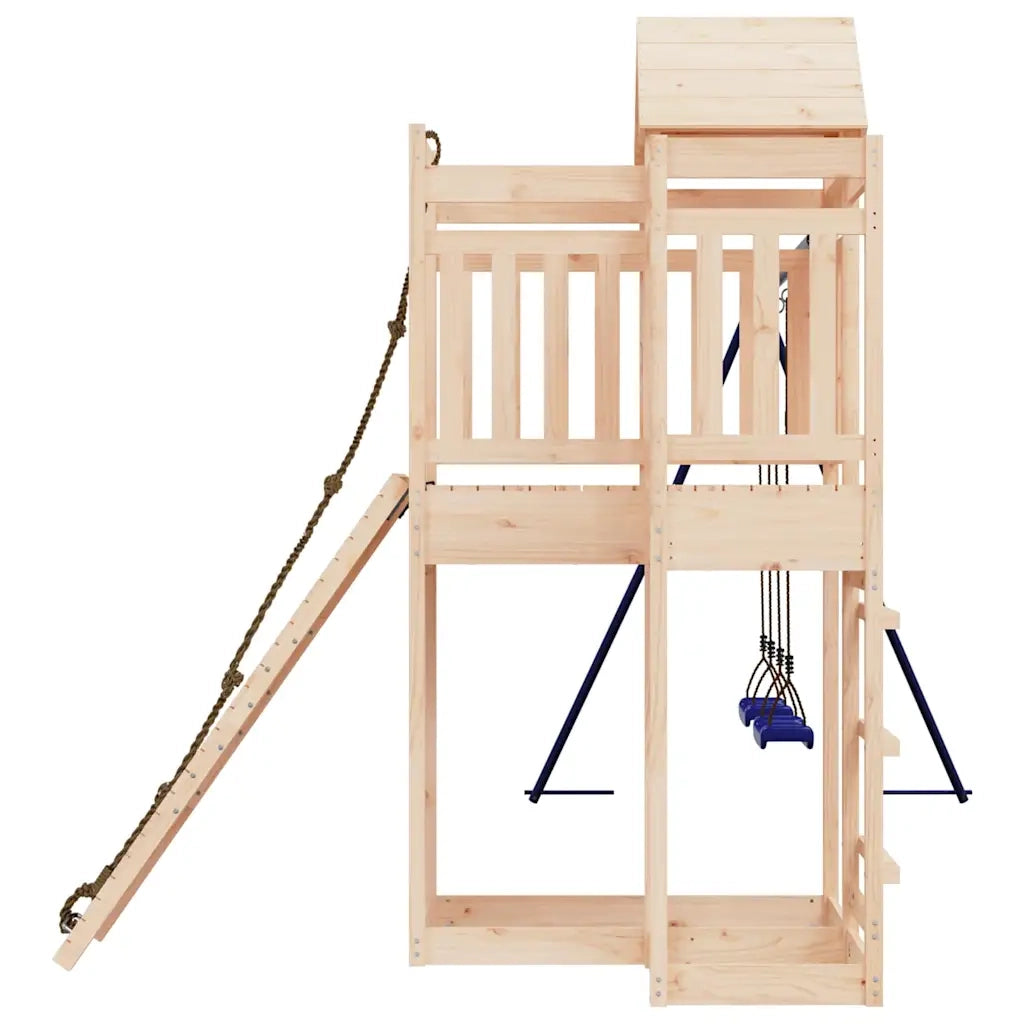 Set da Gioco da Esterno in Legno Massello di Pino 3156880