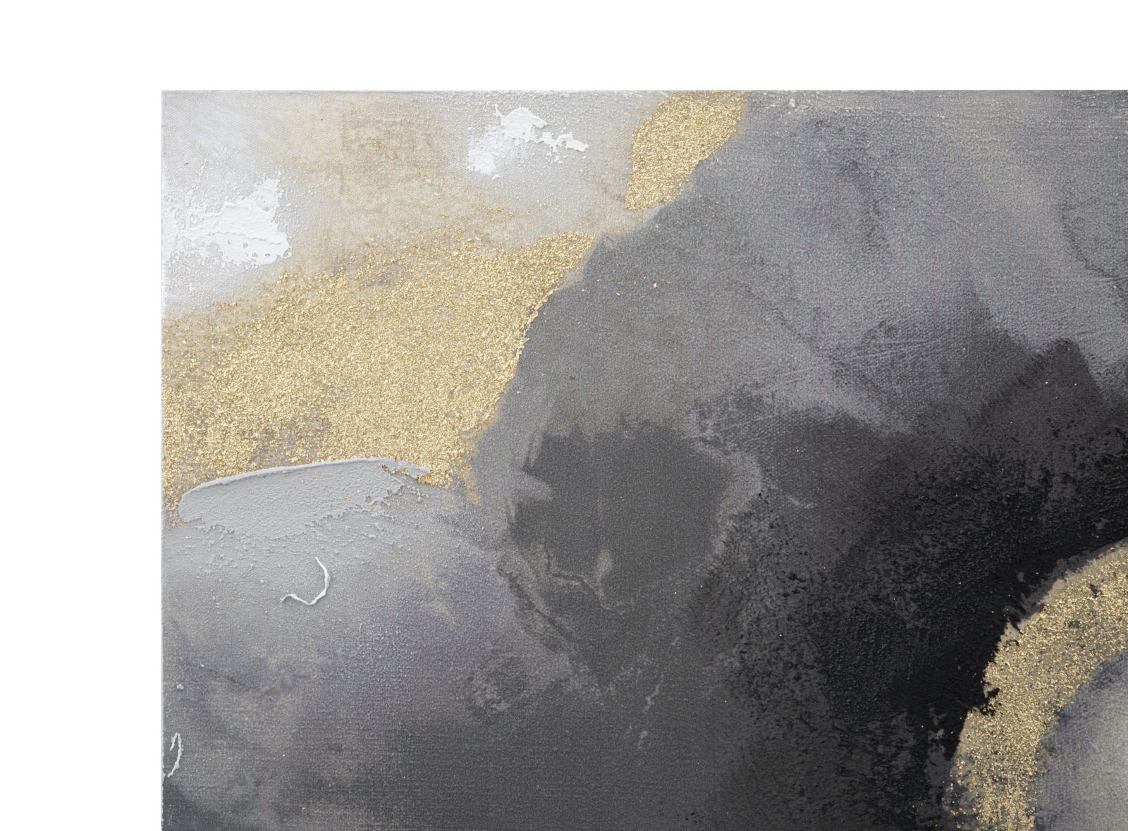 Dipinto su Tela Richy 120x3,8x80 cm in Legno di Pino e Canvas Multicolor