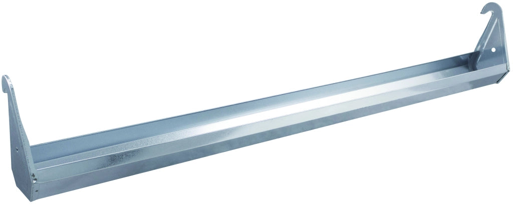 Mangiatoia per polli in lamiera zincata con ganci lunghezza 72 cm