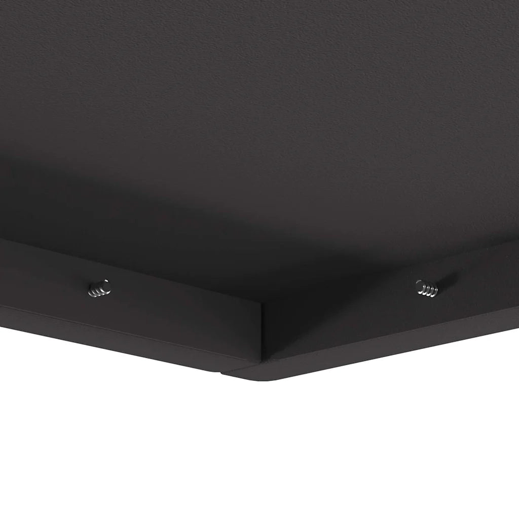 Focolare Nero 80 x 80 x 40 cm Acciaio CFW8754259