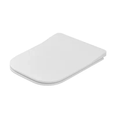 Copriwater compatibile Metropolitan bianco modello slim con chiusura rallentata