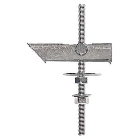 ANCORA A SOFFITTO IN ACCIAIO CON VITE DOPPIA 'BK-DD' M6 - 50 pezzi- TECFI