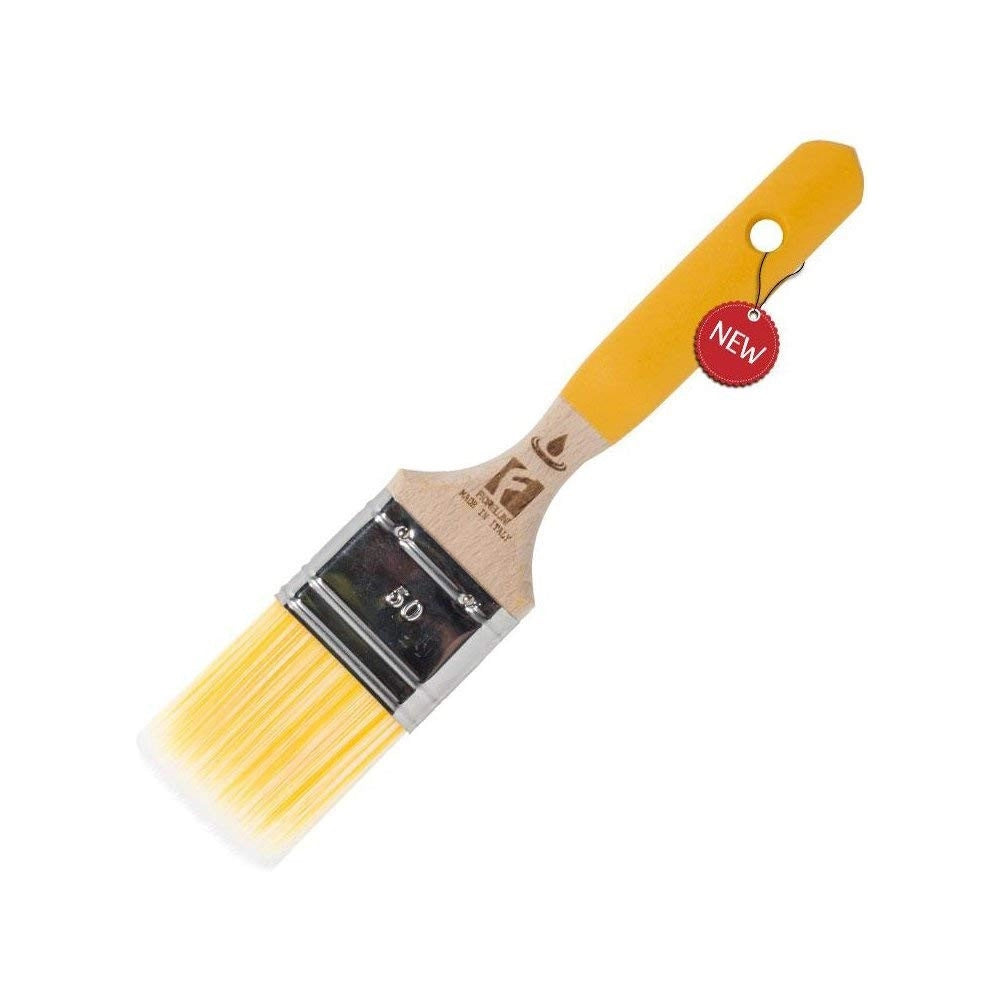 Fiorellini pennello professionale serie 168 per vernici base acqua, larghezza  50mm
