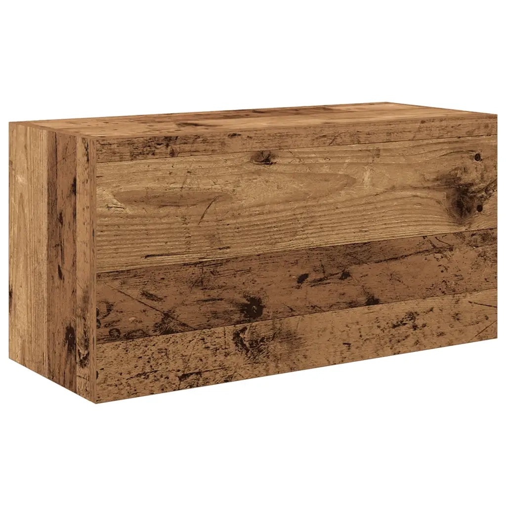 Mobile da Bagno Legno Antico 60x25x30 cm in Legno Multistrato