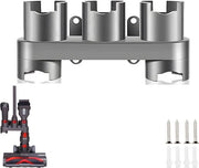 Sostegno per Aspirapolvere Dyson V7/V8/V10/V11 Accessori - Sistema di Sostegno - Braccio di Sostegno per Parete - Sostegno per Parete - Sistema di Fissaggio per Parete - Stazione di Ricarica - Può Contenere 5 Accessori - Incluso Materiale di Montaggio