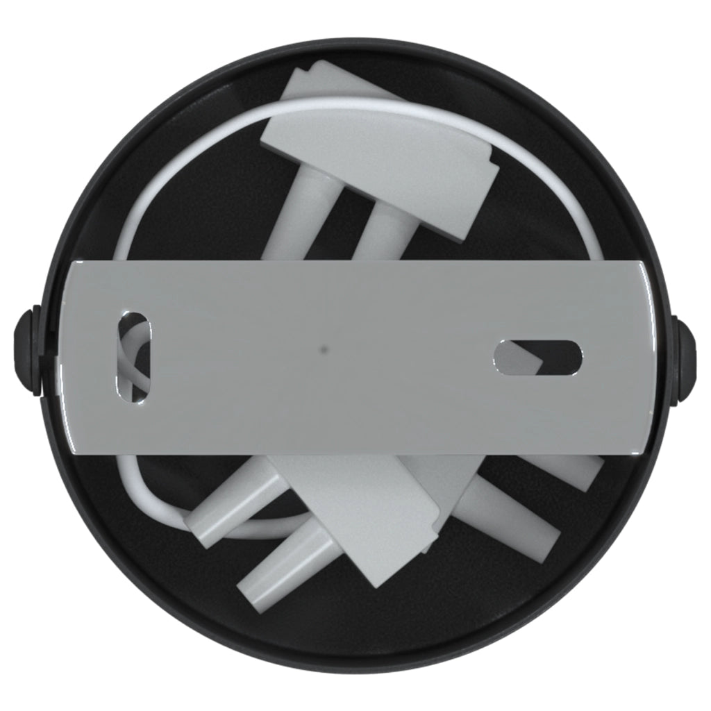 Faretto da soffitto 1 Via Regolabile Nero GU10