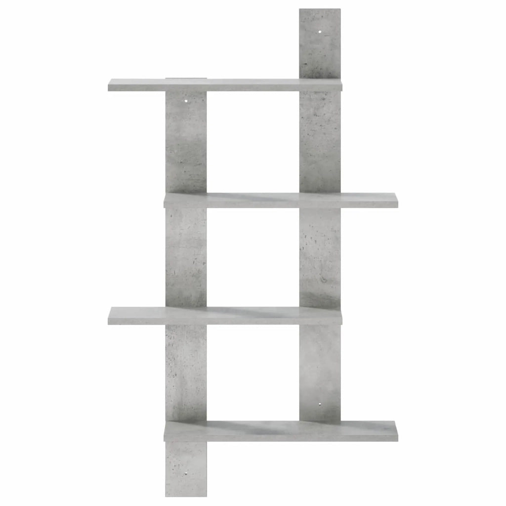 Scaffale da parete Grigio Cemento 61 x 13,5 x 105 cm 8020332