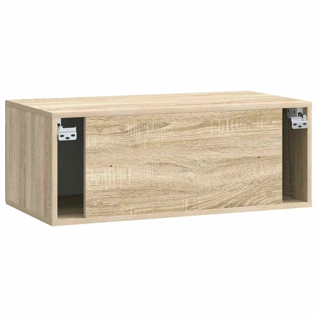 Mobile Porta TV da Muro Rovere Sonoma 78,5 x 41 x 30 cm 898007