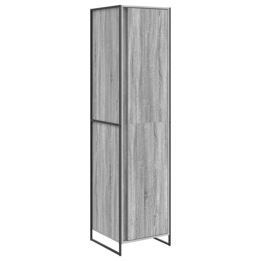 Armadio Grigio Sonoma 50 x 50 x 200 cm Legno multistrato 3403019