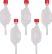 Set di fermentazione a 5 stadi per tubi di fermentazione con coperchio in plastica, valvola di scarico per vino e kimchi