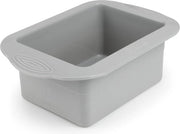 Forma per pane in silicone flessibile fino a 500 g, forma per pane piccola 15 cm, misura ideale per nuclei familiari per la cottura del pane o come forma per toast, collaudata, salutare, BPA-free, sicura per l'alimentazione