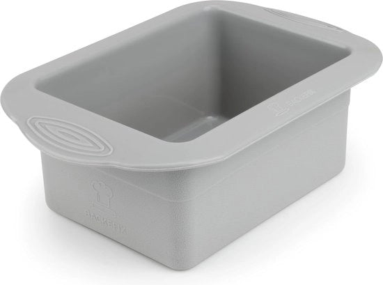 Forma per pane in silicone flessibile fino a 500 g, forma per pane piccola 15 cm, misura ideale per nuclei familiari per la cottura del pane o come forma per toast, collaudata, salutare, BPA-free, sicura per l'alimentazione