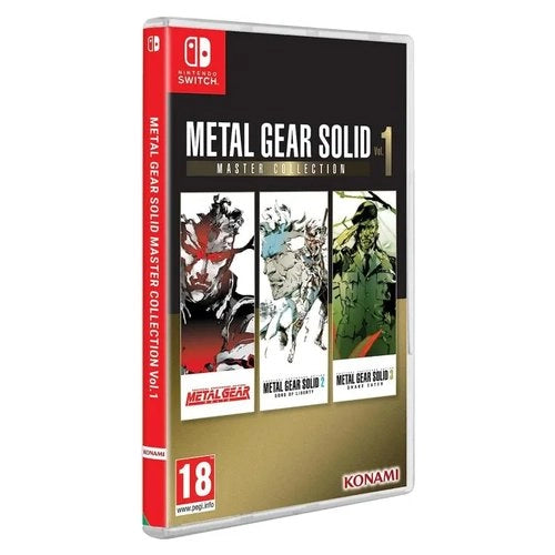 Switch metal gear solid master collection vol. 01 pegi 18+ swsw1479