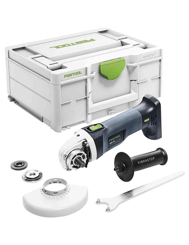 Smerigliatrice Angolare FESTOOL AGC 18-125 EB-Basic (Solo corpo + Systainer SYS3 M 187)