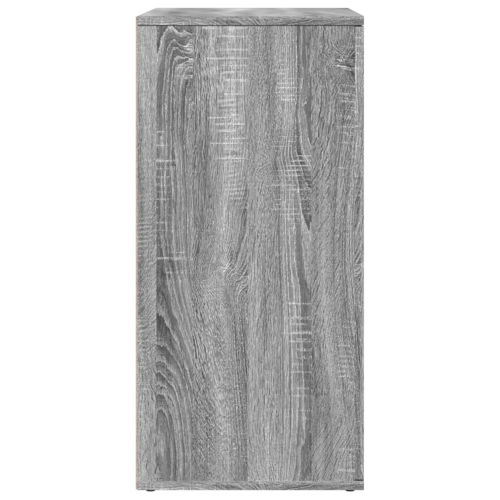 Buffet credenza cassettiera armadio mobile contenitore organizer per cucina soggiorno salotti set da 2 Sonoma 79 x 38 x 80 cm legno ingegnerizzato grigio 02_0036970