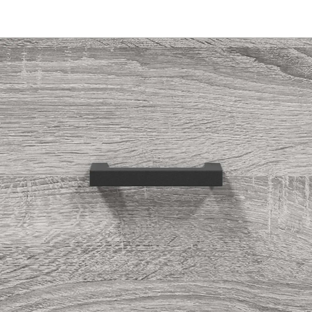 Credenza Grigio Sonoma 69,5x31x115 cm in Legno Multistrato 828242