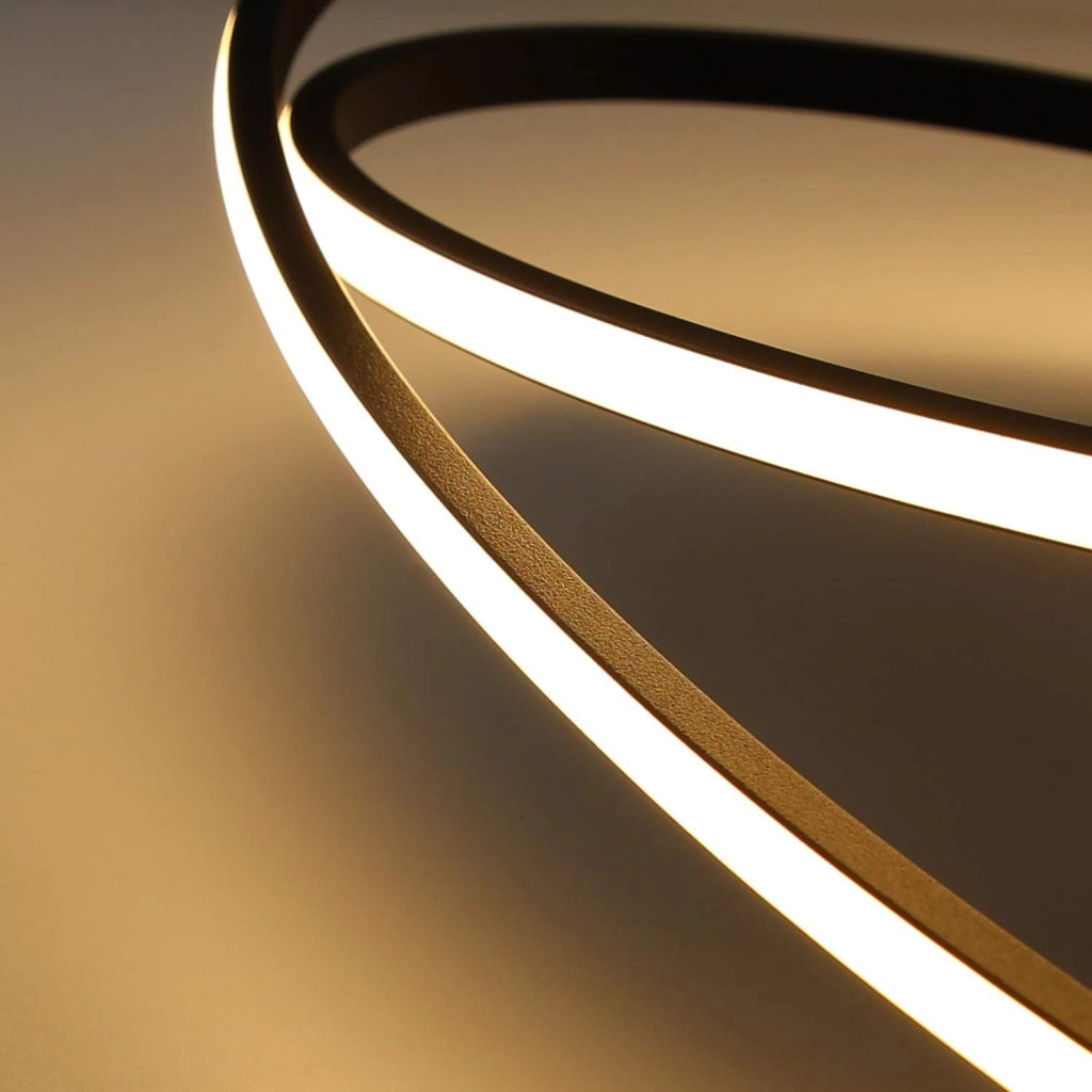 ZMH Lampada da soffitto plafoniera LED moderna ad anello 36W per soggiorno interni