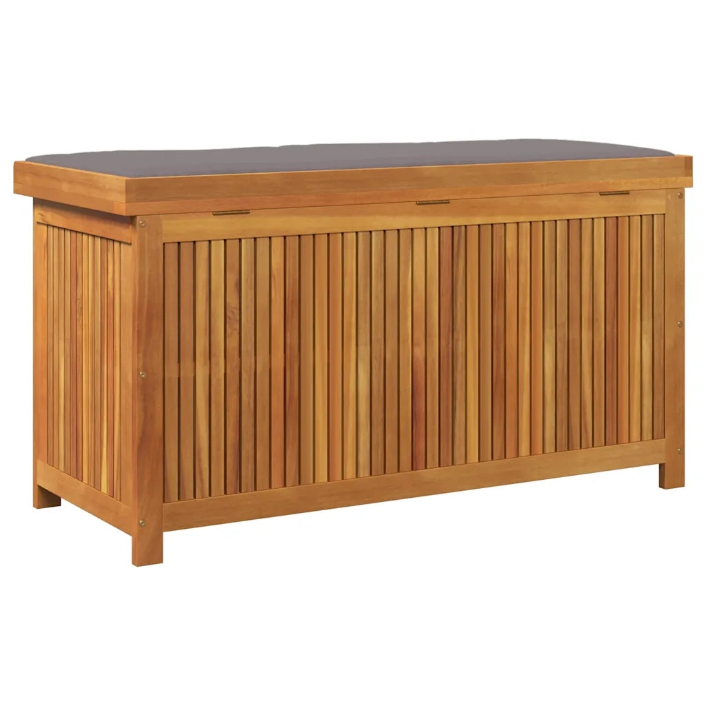 Scatola Cuscini da Esterno 113x50x60,5 cm Legno Massello Acacia 4106479