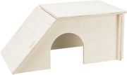 Casa per conigli e cavia senza chiodi e viti - sistema da agganciare - conigli - cavie - 40 × 18 × 23 cm