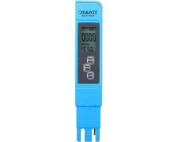 Misuratore di Qualità dell'Acqua - TDS EC - Purificazione Acqua - Compensazione Automatica - 4 Modi - Bianco