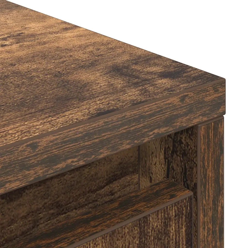 Armadio con Cassetto Rovere Fumo 55,5x34x119,5 cm in Truciolato CFW5477600