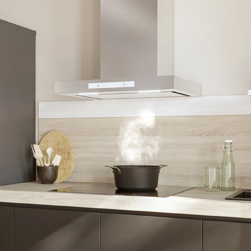 CECOTEC 02883 - Bolero Flux TT 608000 Slim Glass White A++