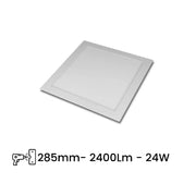 Trade Shop - Pannello Led Slim 24w Incasso Quadrato Luce Bianco Caldo Freddo Naturale P285aq -