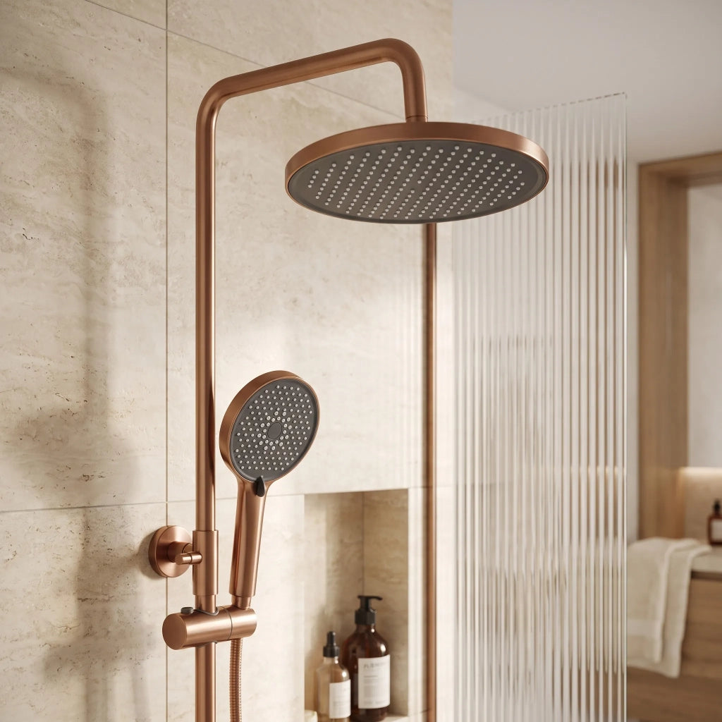 Set Doccia Premium Rea Maxim Brush Copper