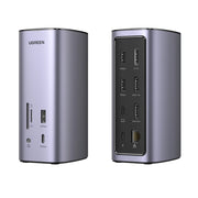 Ugreen USB-C Docking Station 12-in-1 Cablato Argento
