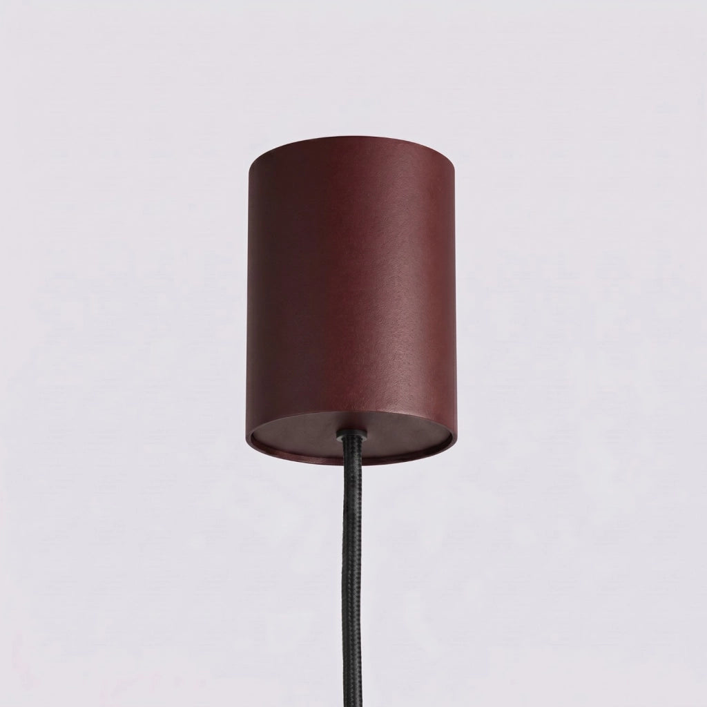 Lampadario KARBON 4 bordeaux