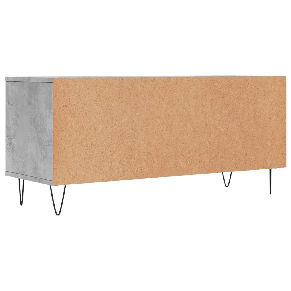 Mobile per TV | Armadietto TV | Mobile Porta TV Grigio Cemento 100x34,5x44,5 cm Legno Multistrato