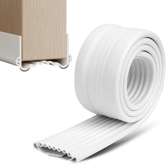 Stopper per porte da 100 cm con isolamento termico e acustico e protezione contro la corrente d'aria.