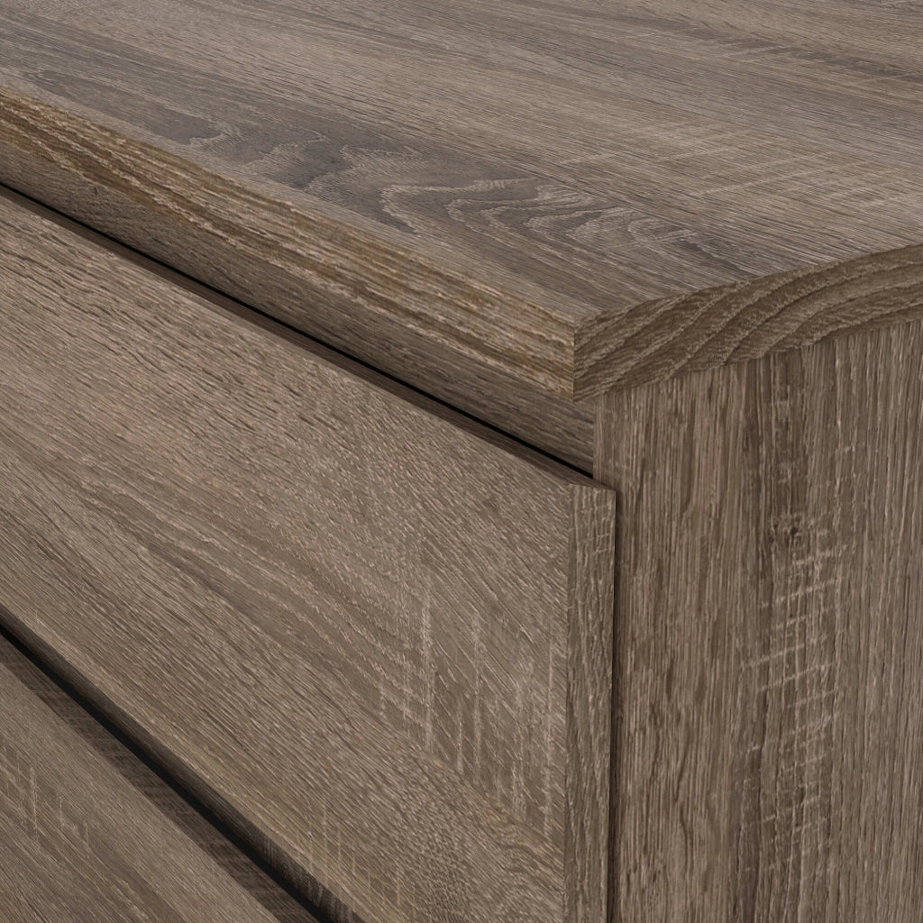 Credenza Joyce, Buffet da soggiorno, Madia da salotto, Dispensa da cucina, 154x50 h68 cm, Rovere