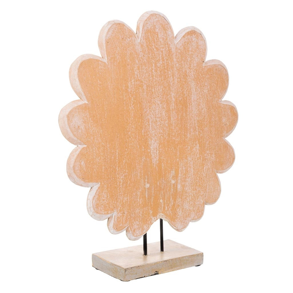 Figura pavone in mosaico 46x12x53h