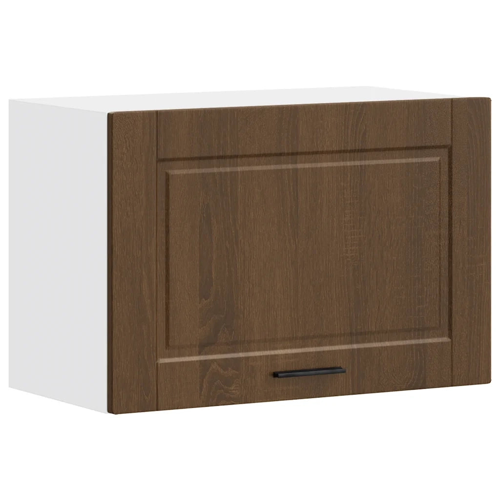 vidaXL Pensile da Cucina Porto Rovere Marrone in Legno Multistrato