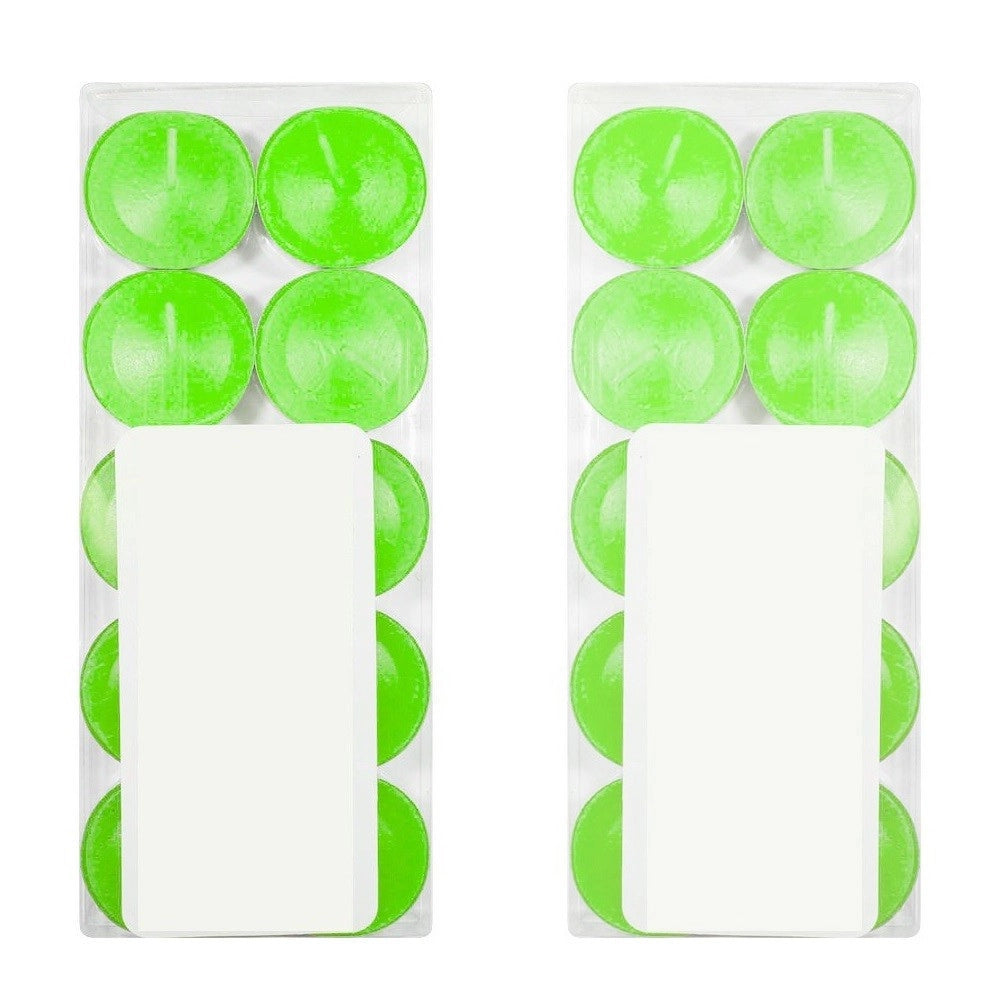 Trade Shop - Set 30 Candele Candela Profumata Fragranza Mela Verde Apple Green Verde Profumo -