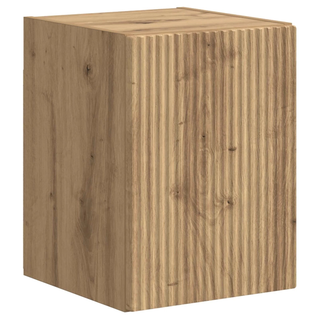 Set mobile TV 4 pcs Rovere artigianale Legno multistrato 3409050