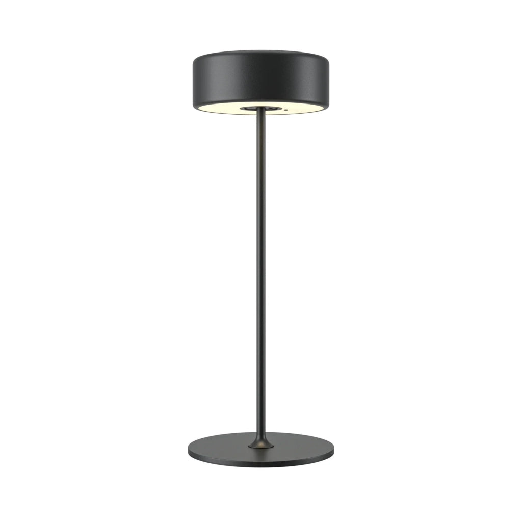 Maytoni Lampada da tavolo moderna AI Collaboration 1 luce LED integrato nero alluminio