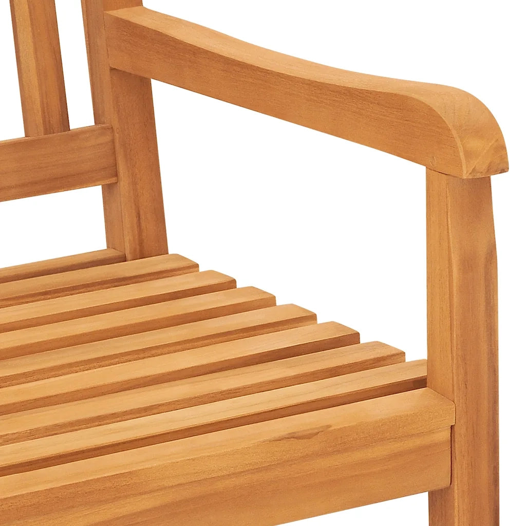 Panca Giardino 3 Posti con Tavolino 150 cm Legno Massello Teak 316631