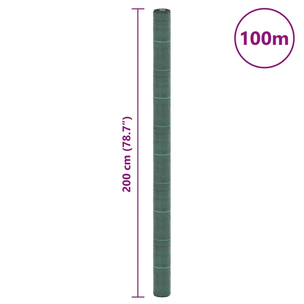Membrana Antierbacce Verde 2x100 m in PP CFW2700005