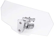 Accessori per motocicletta - Parabrezza regolabile - Schermo ABS universale - Dimensioni 270 x 120 x 44 mm - Peso 357 g - Adatto per la maggior parte delle motociclette