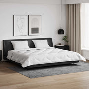 Piumone con Cuscini 3 pcs Bianco Microfibra e Piuma d'Oca 3377905