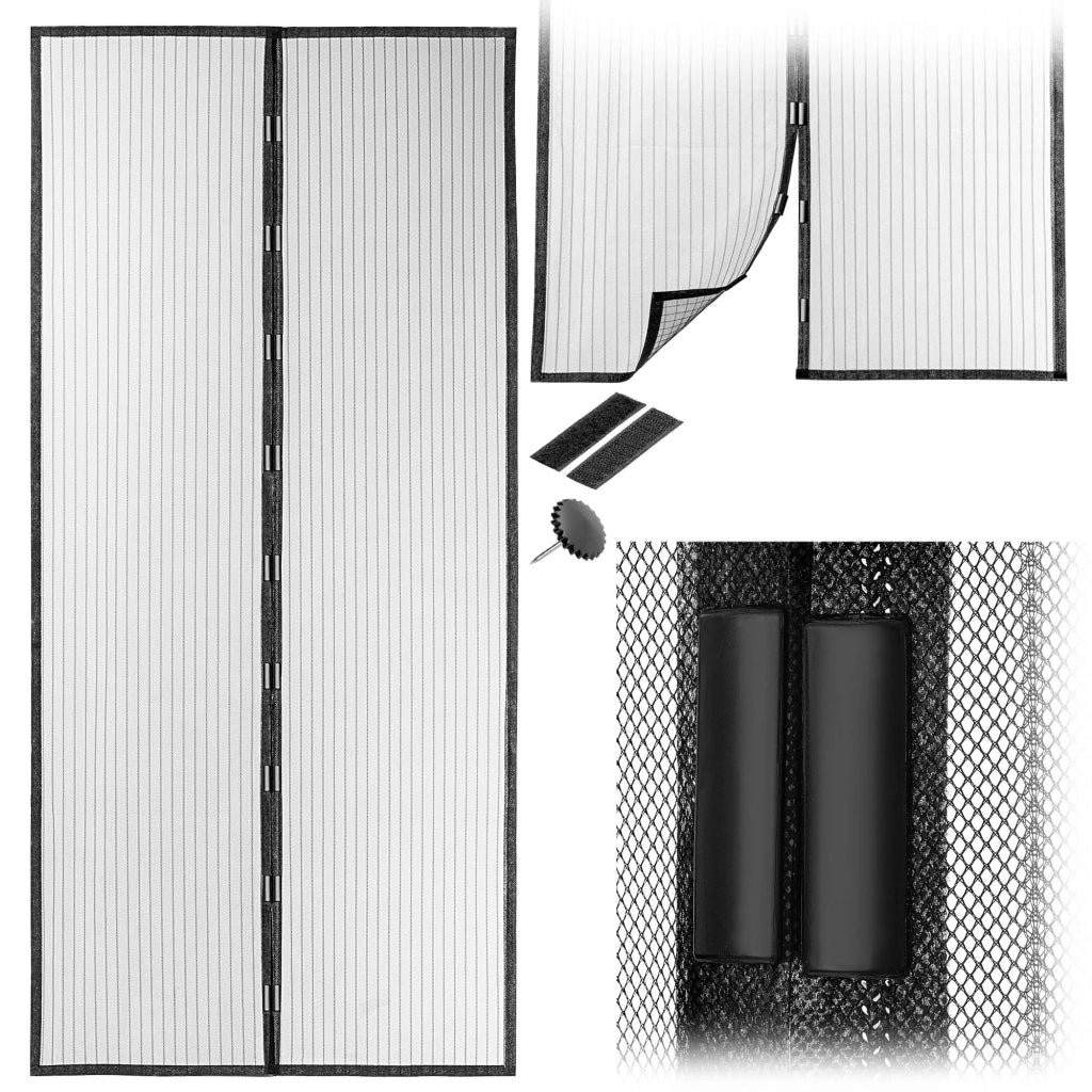 Zanzariera magnetica KADAX per porte del balcone, 210x100 cm