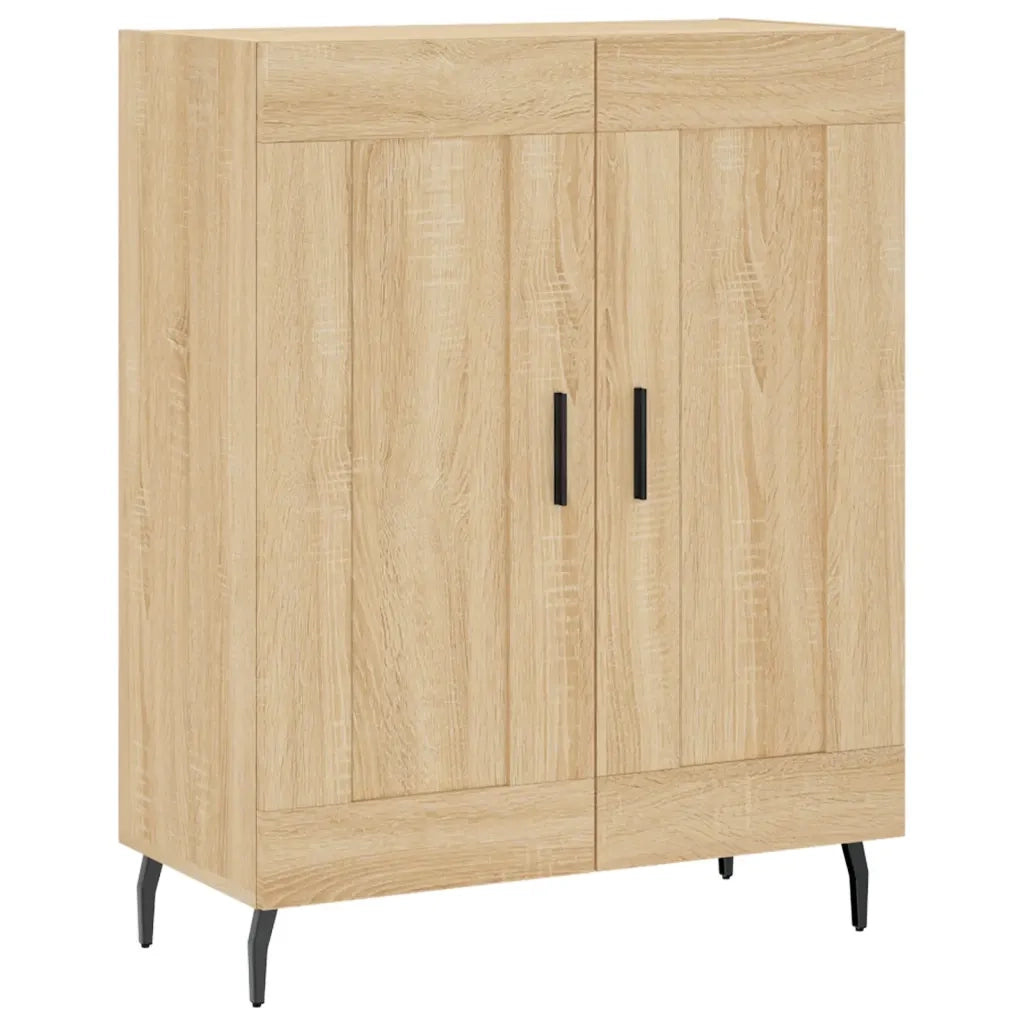 Credenza Rovere Sonoma 69,5x34x90 cm in Legno Multistrato 830215