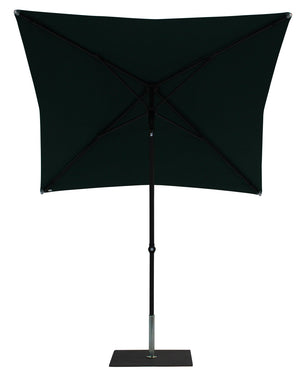 Ombrellone da Giardino 2x2 m Palo Ø38 mm in Alluminio Tessuto Poliestere Trend Verde