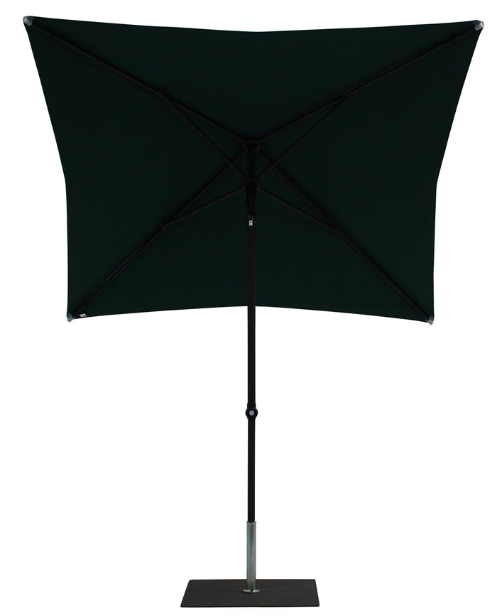 Ombrellone da Giardino 2x2 m Palo Ø38 mm in Alluminio Tessuto Poliestere Trend Verde