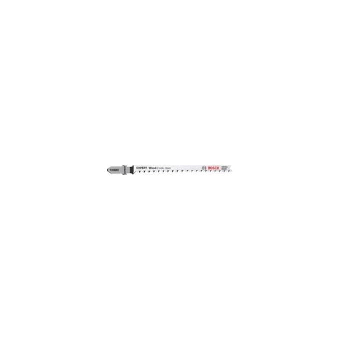 Bosch Wood 2-side clean Lama per seghetto alternativo Acciaio al carbonio (HCS) 5 pz